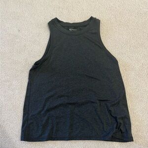 Athleta Charcoal Gray Muscle Tank Top